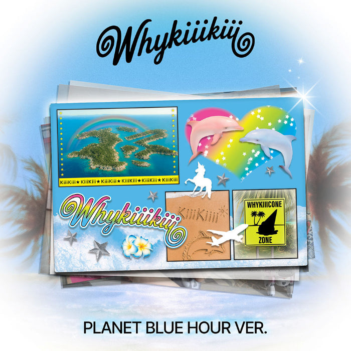KiiiKiii WhyKiiiKiii 3rd EP Album PLANET BLUE HOUR Ver - main image