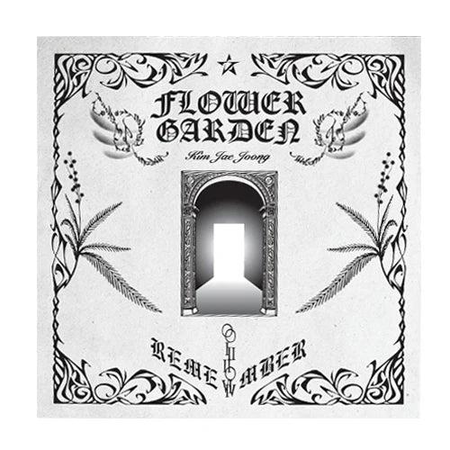 KIM JAE JOONG Flower Garden 4th Album KiT Ver. Classic