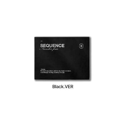 KIM JAE JOONG SEQUENCE 4 1st Single Album Platform Ver - Black Version