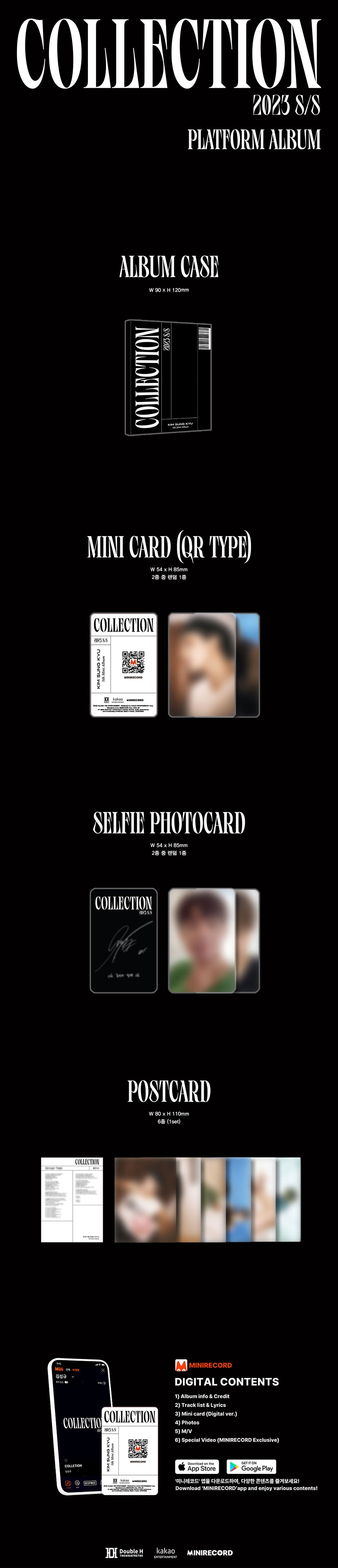 Kim Sung Kyu - 2023 S/S Collection [5th Mini Album - Platform Ver.]