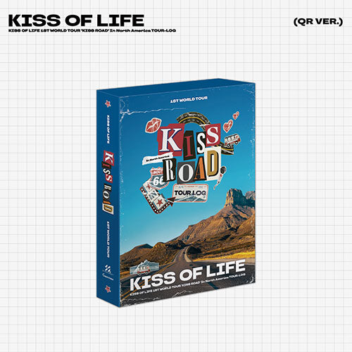 Kiss Of Life 1st World Tour &#39;Kiss Road&#39; In North America TOUR-LOG - QR Version - Main Image