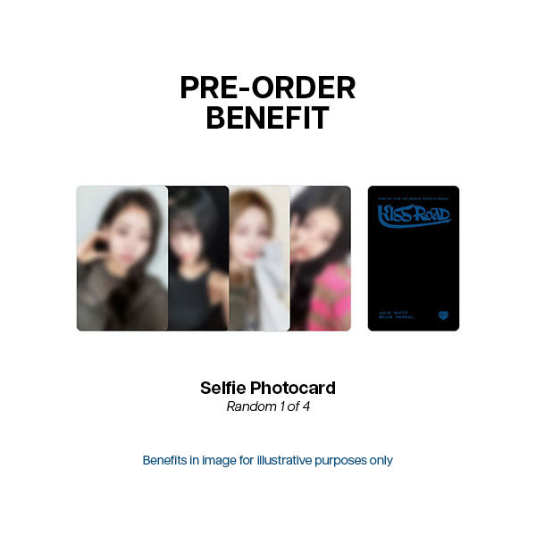 KISS OF LIFE 1ST WORLD TOUR KISS ROAD In Seoul Blu ray - POBs image