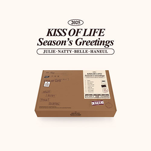 KISS OF LIFE 2025 Seasons Greetings - main image
