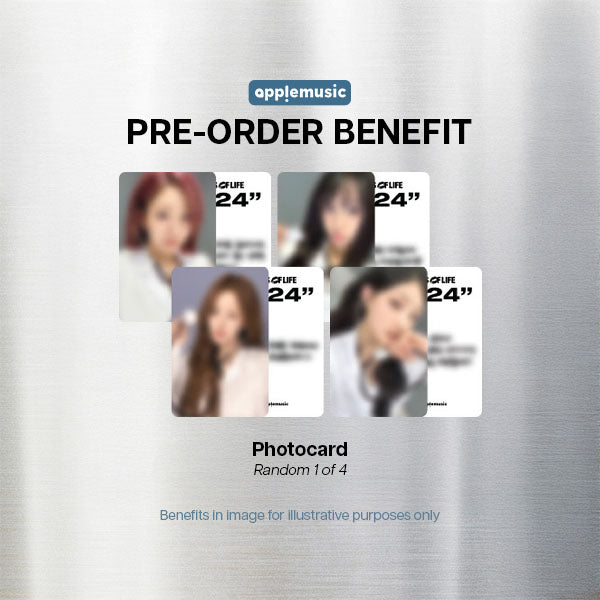 KISS OF LIFE 224 4th Mini Album  Digipack Ver - Apple Music POBs