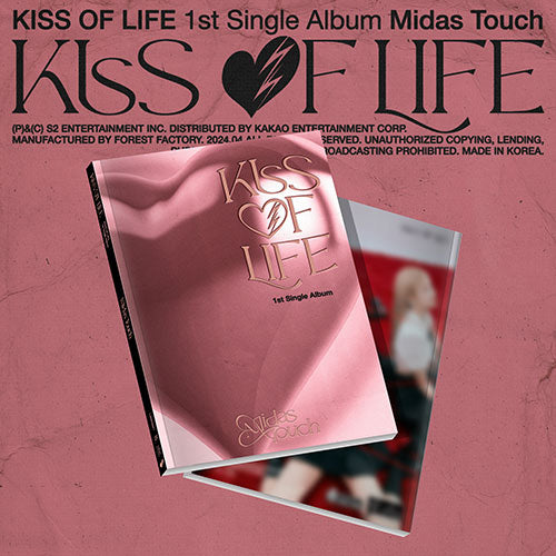 KISS OF LIFE Midas Touch 1st Single Album - Photobook Version main image
