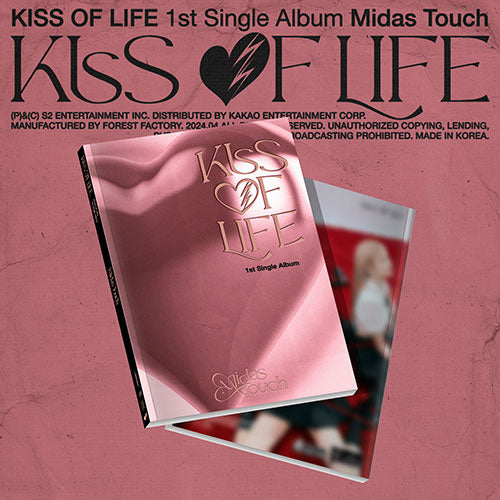 KISS OF LIFE - Midas Touch [1st Single Album - Photobook Ver.] - K