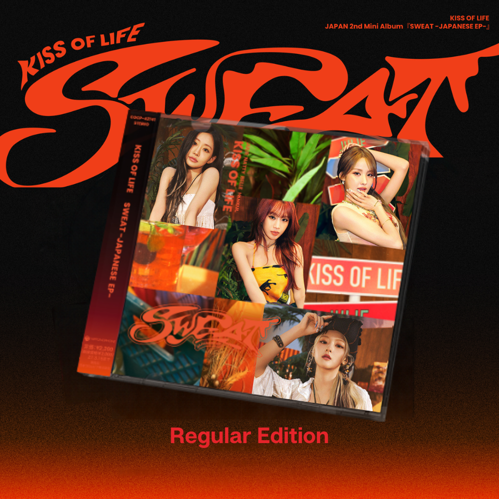KISS OF LIFE SWEAT 2nd JP Mini Album - Regular Edition - Main Image