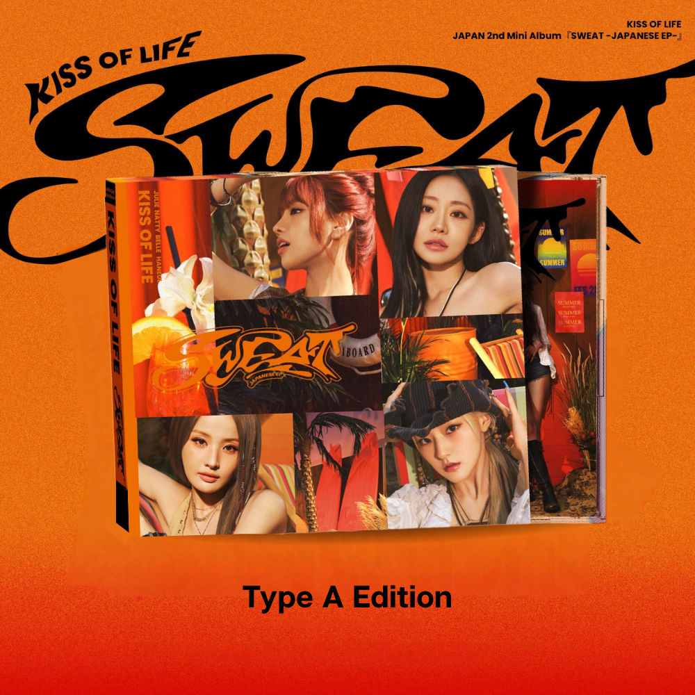 KISS OF LIFE SWEAT 2nd JP Mini Album - Type A Edition - Main Image