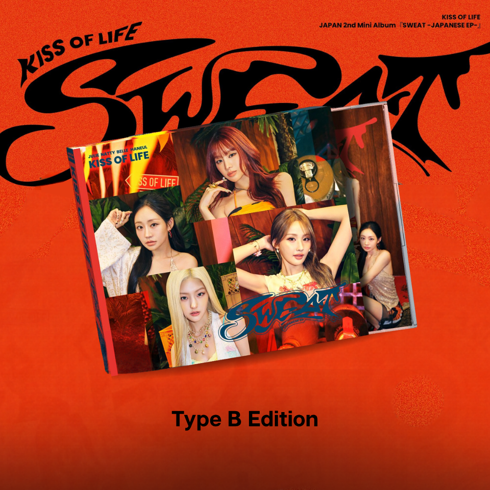 KISS OF LIFE SWEAT 2nd JP Mini Album - Type B Edition - Main Image