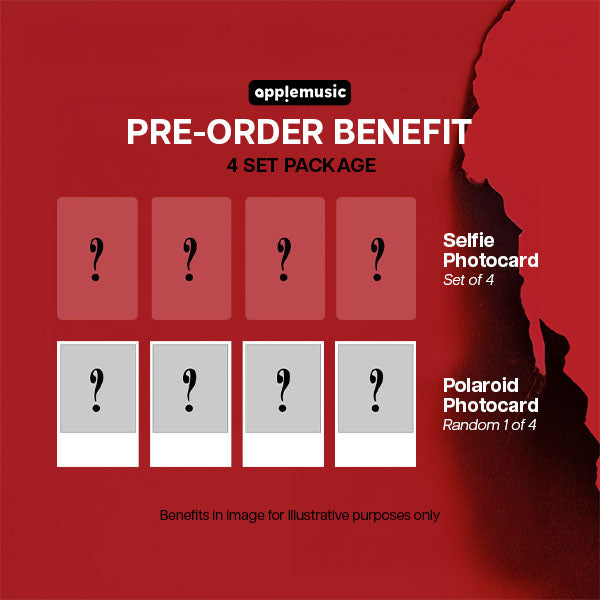 KISS OF LIFE Who is she 2nd Single Album Awe Ver - Apple Music Set POBs