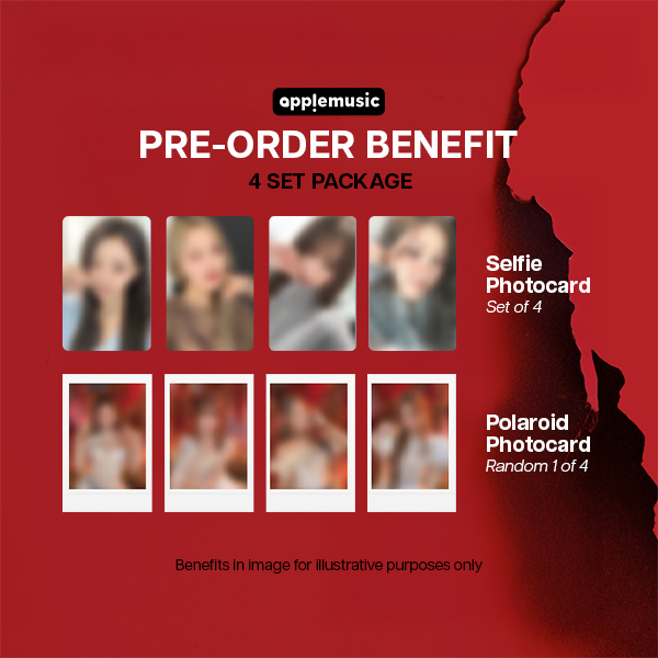 KISS OF LIFE Who is she 2nd Single Album Awe Ver - Apple Music Set POBs