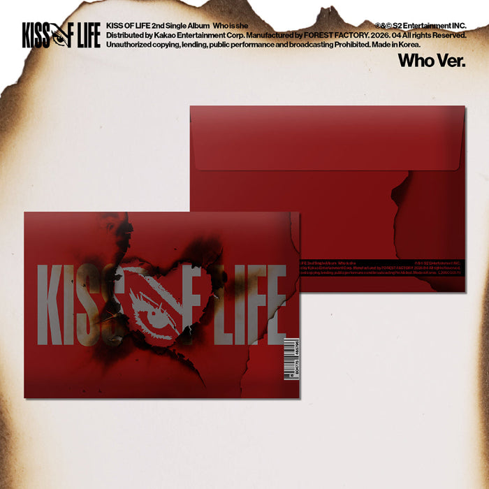 KISS OF LIFE Who is she 2nd Single Album Who Ver - main image