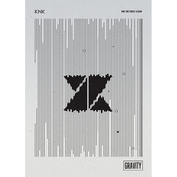 KNK Gravity 2nd Single Album - main image