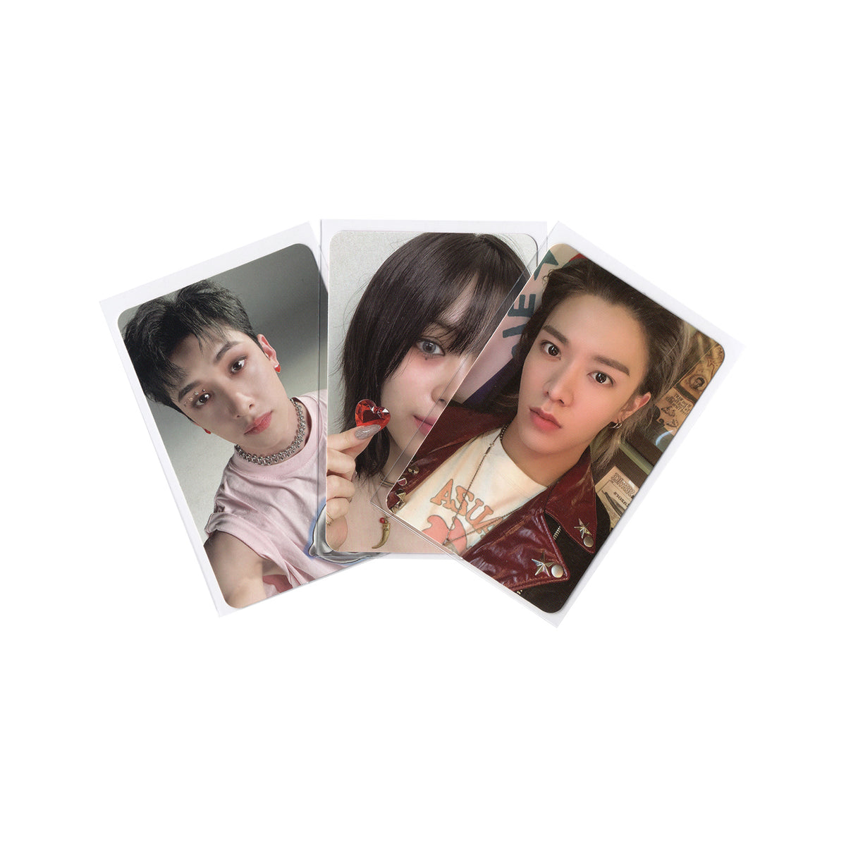 K PLACE Transparent Photocard Sleeves 100 Count 60 Microns image 4