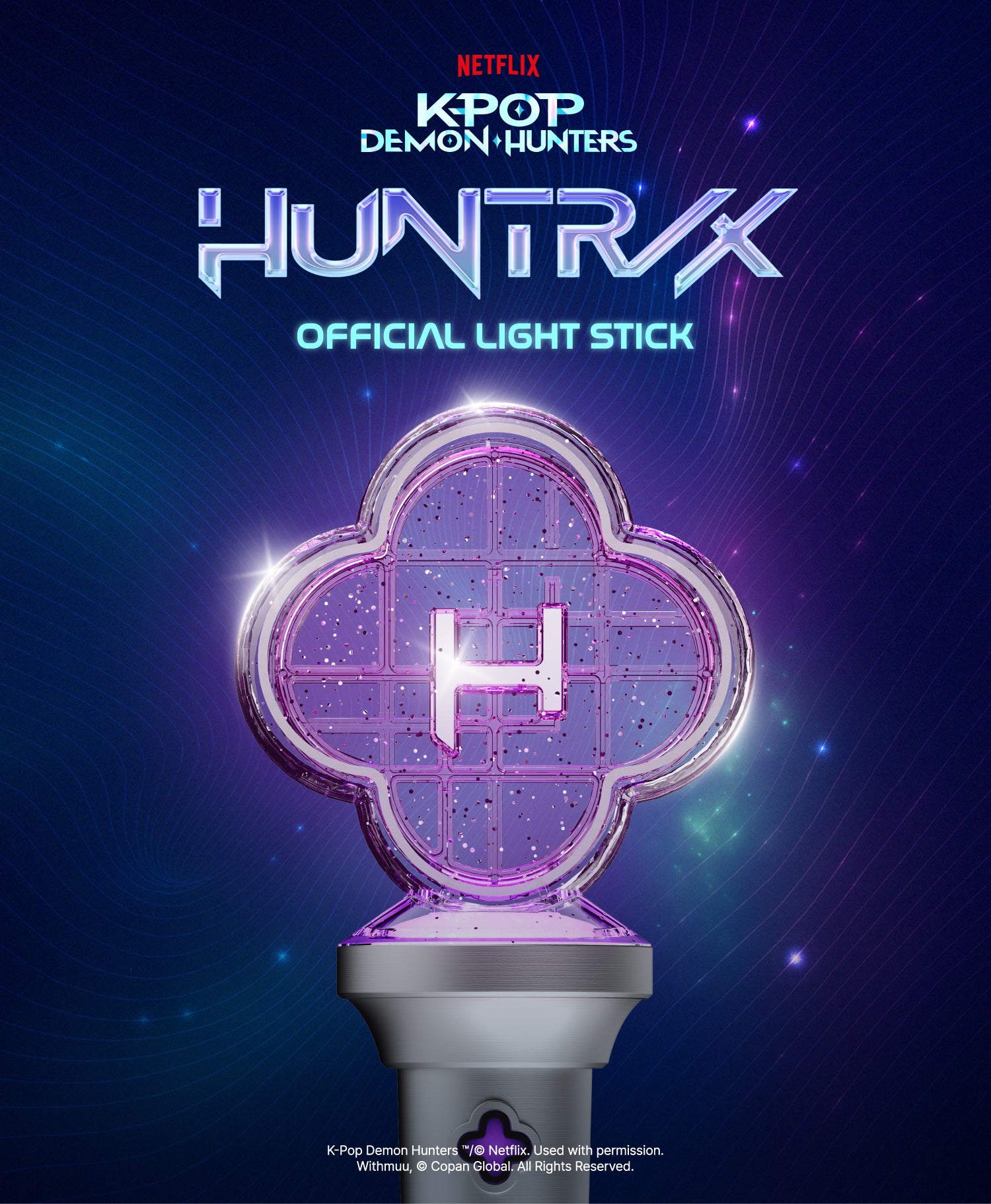 KPOP DEMON HUNTERS - HUNTRIX Official Light Stick - K PLACE