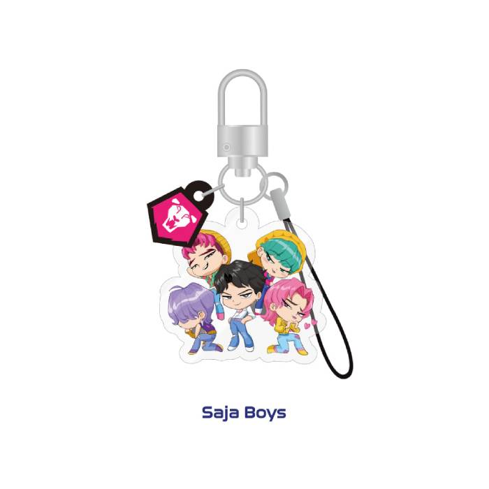 [PRE-ORDER] KPOP DEMON HUNTERS - Official Light Stick Keyring Charm
