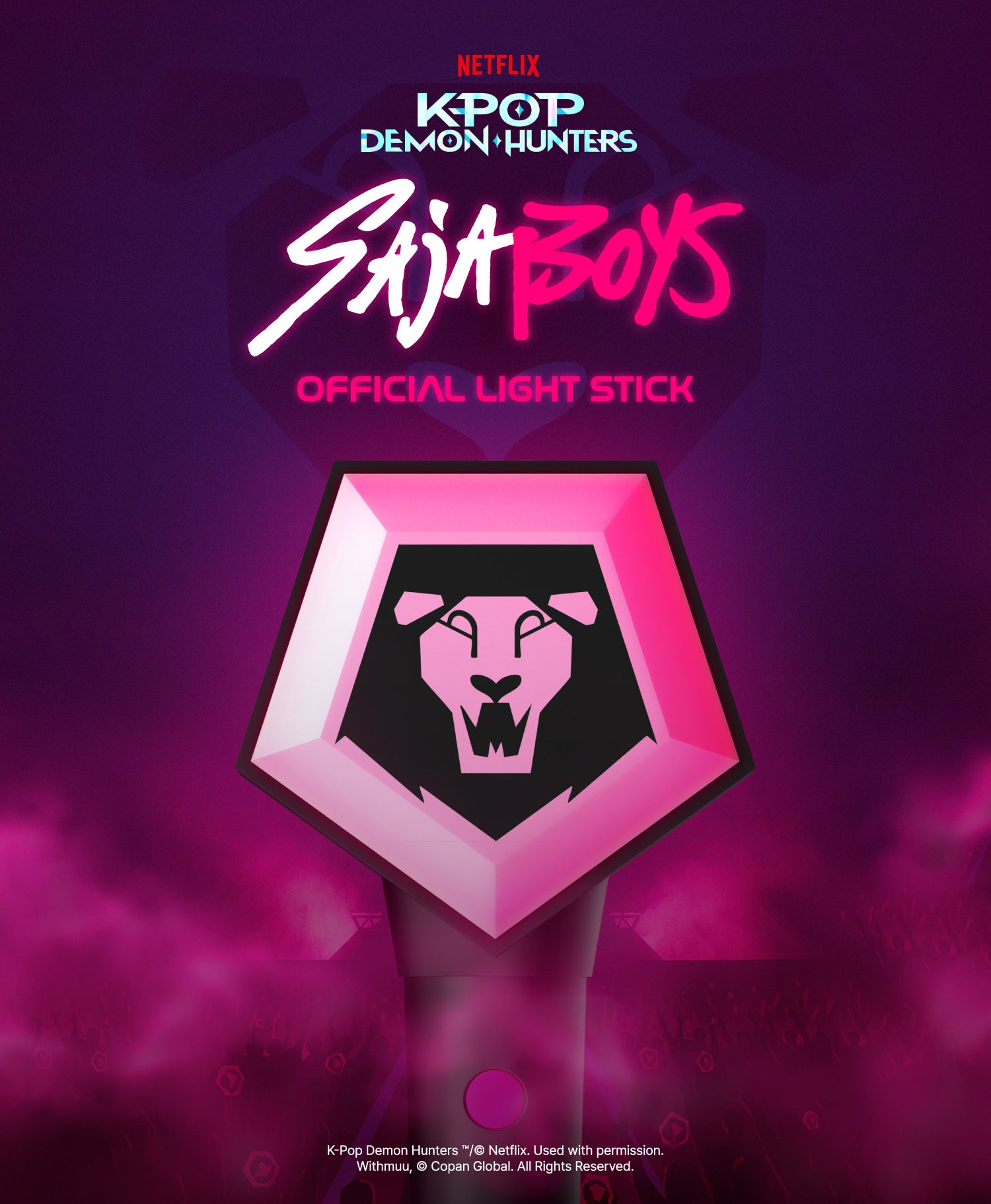 KPOP DEMON HUNTERS - SAJA BOYS Official Light Stick - K PLACE