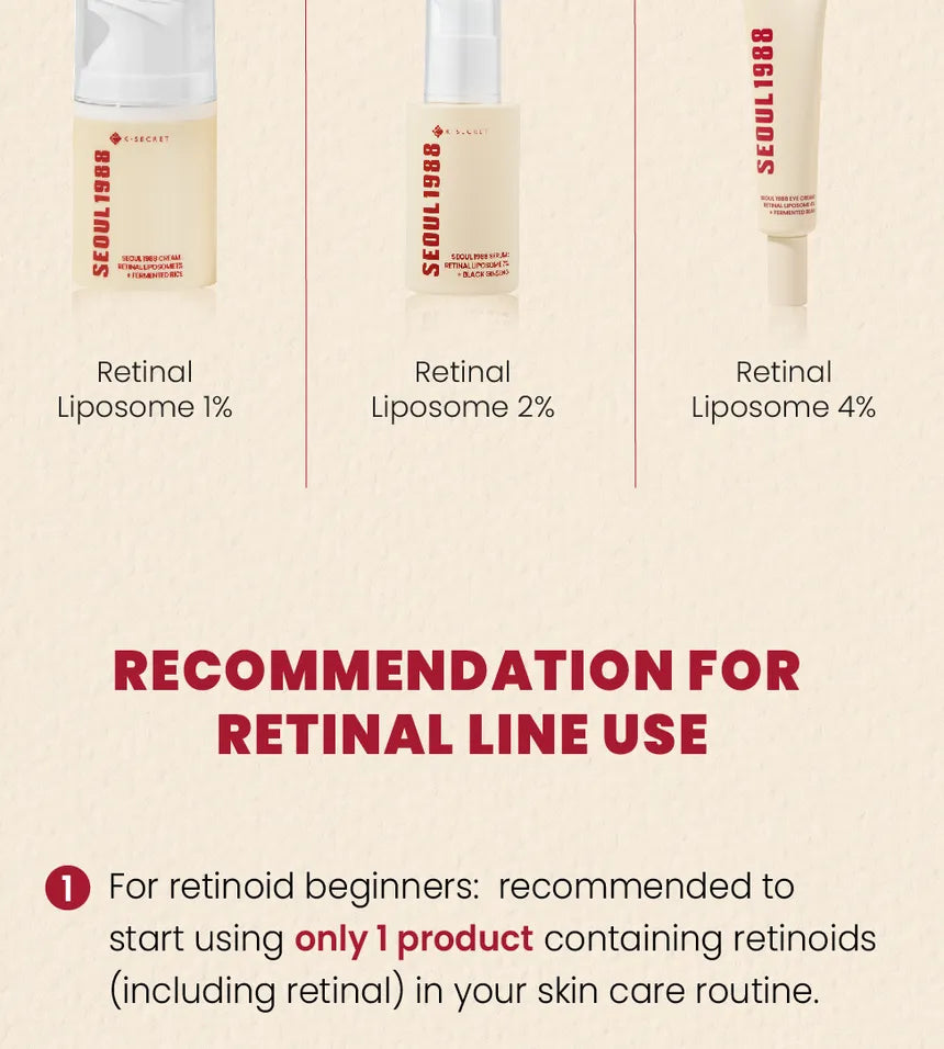 KSECRET - SEOUL 1988 Cream : Retinal Lipsome 1% + Fermented Rice gallery image 14