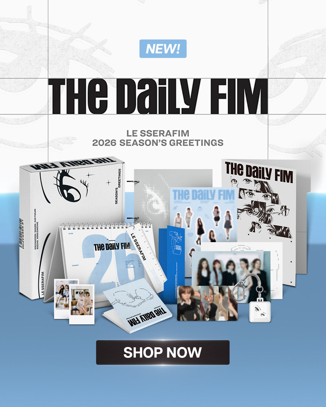 LE SSERAFIM 2026 Seasons Greetings - Mobile Banner