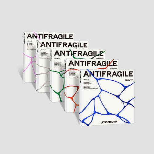 LE SSERAFIM ANTIFRAGILE 2nd Mini Album - COMPACT Version 5 Variations Main Product Image