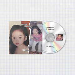 IZ*ONE（現LE SSERAFIM）CHAEWONver. CD 直筆サイン LE SSERAFIM - CELEBRATION [Single CD Ver.] - K PLACE