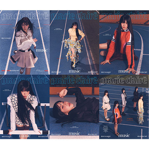 LE SSERAFIM Cover marie claire korea June 2024 - main image