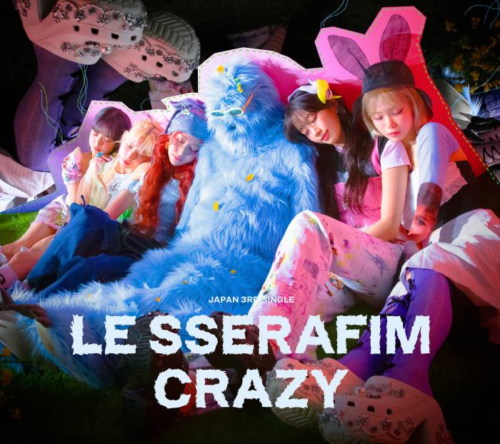 LE SSERAFIM CRAZY 3rd JP Single Album - Limited Edition A main image