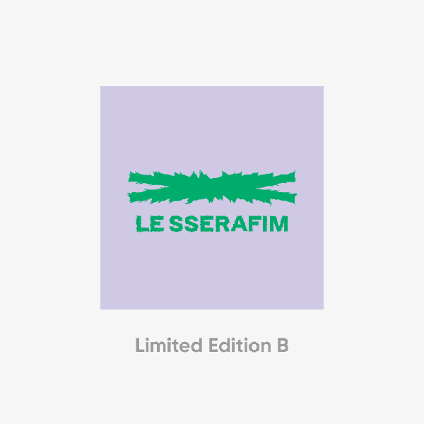 LE SSERAFIM CRAZY 3rd JP Single Album - Limited Edition B cover image