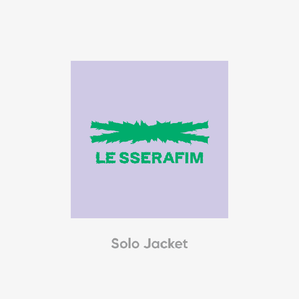 LE SSERAFIM CRAZY [3rd JP Single Album Solo Jacket Edition] K PLACE