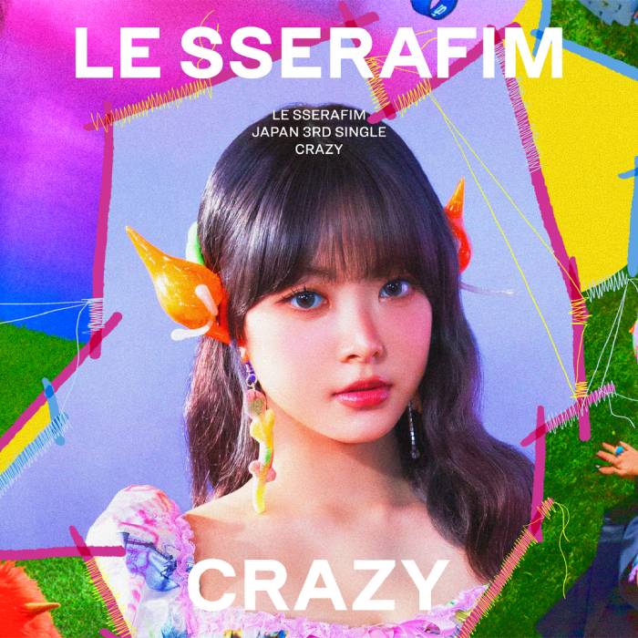 LE SSERAFIM CRAZY 3rd JP Single Album Solo Jacket Edition Kim Chaewon Hong Eunchae - main image