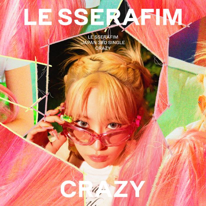 LE SSERAFIM CRAZY 3rd JP Single Album Solo Jacket Edition Kim Chaewon Sakura - main image