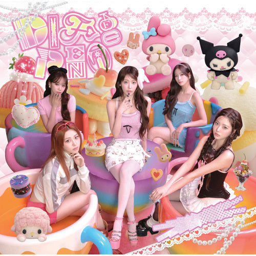 LE SSERAFIM DIFFERENT 4th JP Single Album Limited My Melody and Kuromi Edition - Main Image