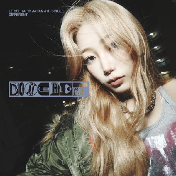 LE SSERAFIM DIFFERENT 4th JP Single Album Solo Jacket Version - Kazuha Version