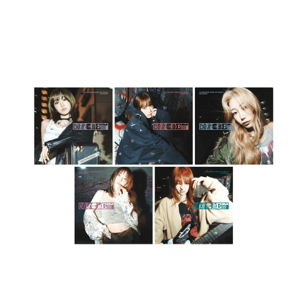 LE SSERAFIM DIFFERENT 4th JP Single Album Solo Jacket Version - Main Image