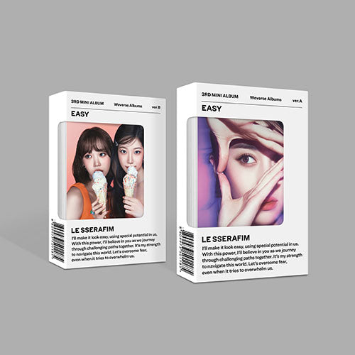 LE SSERAFIM EASY 3rd Mini Album - Weverse Version main image
