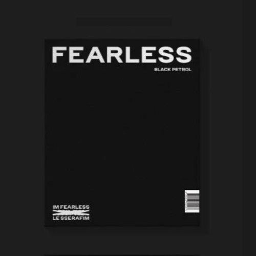 LE SSERAFIM - 直筆サイン入 LE SSERAFIM FEARLESS BLACK PETROL LE SSERAFIM - FEARLESS [1st Mini Album] - K PLACE