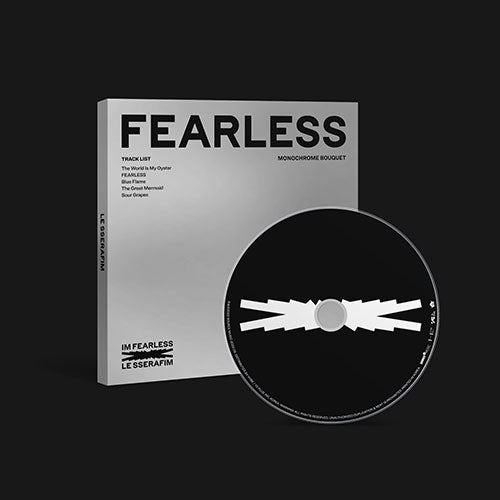 LE SSERAFIM FEARLESS 1st Mini Album - Monochrome Bouquet Version - main image