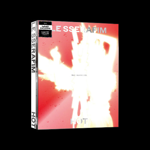 LE SSERAFIM - HOT [5th Mini Album - hello82 Exclusive Ver LE SSERAFIM - HOT [5th Mini Album - hello82 Exclusive Ver