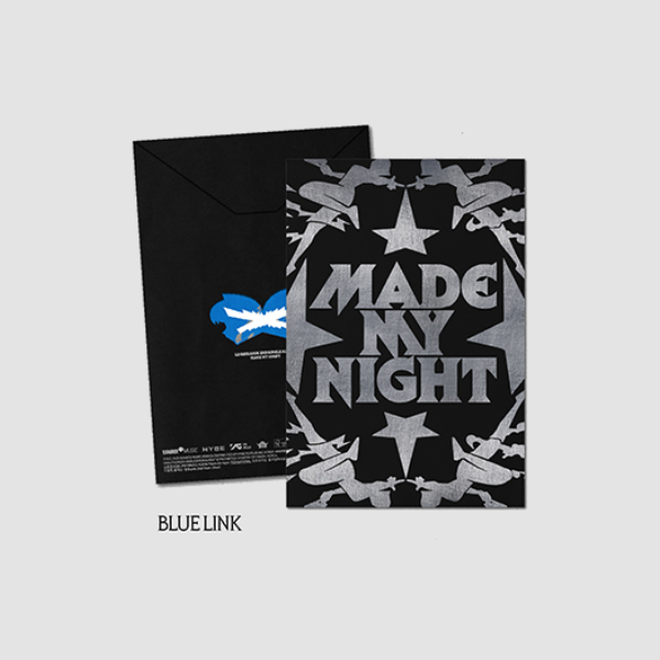 LE SSERAFIM Made My Night 2nd Single Album COMPACT Ver BLUE LINK Ver - main image