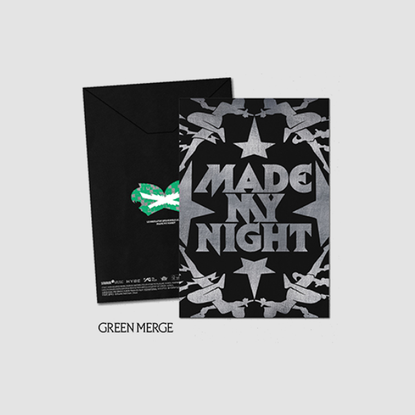 LE SSERAFIM Made My Night 2nd Single Album COMPACT Ver GREEN MERGE Ver - main image