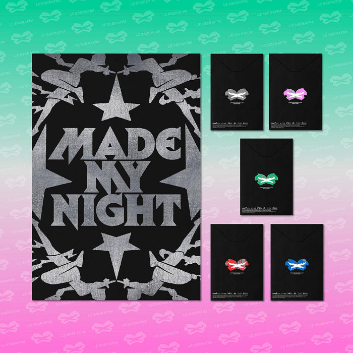 LE SSERAFIM Made My Night 2nd Single Album COMPACT Ver - main image