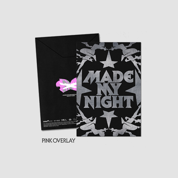 LE SSERAFIM Made My Night 2nd Single Album COMPACT Ver PINK OVERLAY Ver - main image