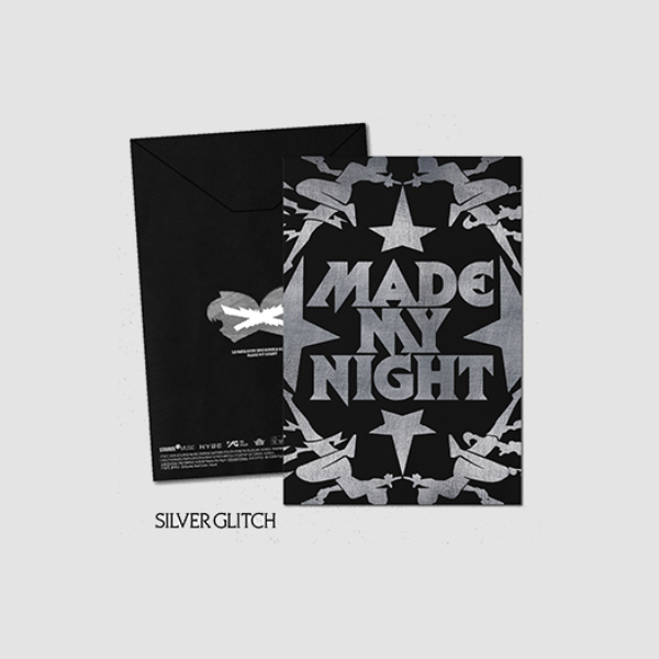 LE SSERAFIM Made My Night 2nd Single Album COMPACT Ver SILVER GLITCH Ver - main image