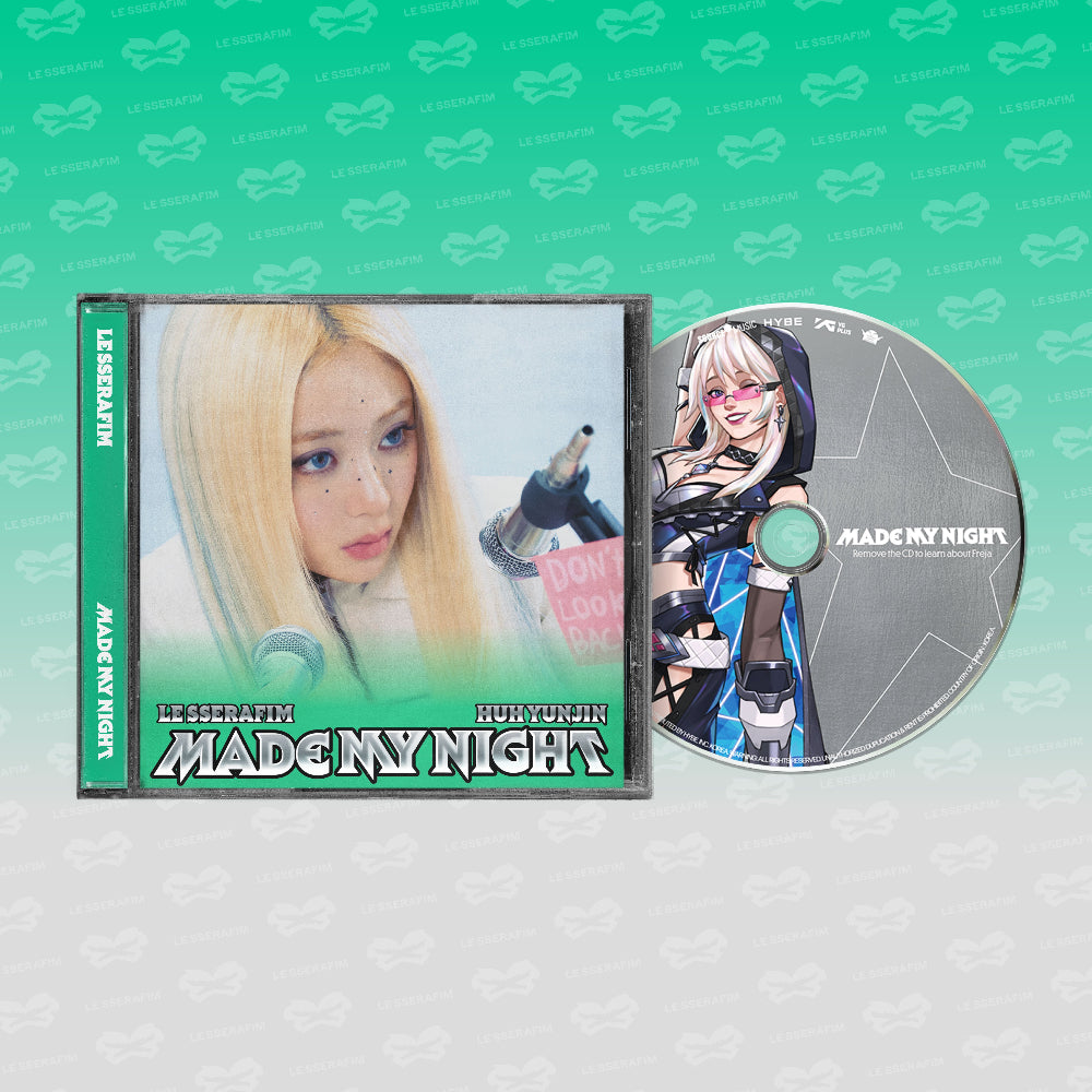LE SSERAFIM Made My Night 2nd Single Album - Single CD Ver - HUH YUNJIN Ver - Main Image