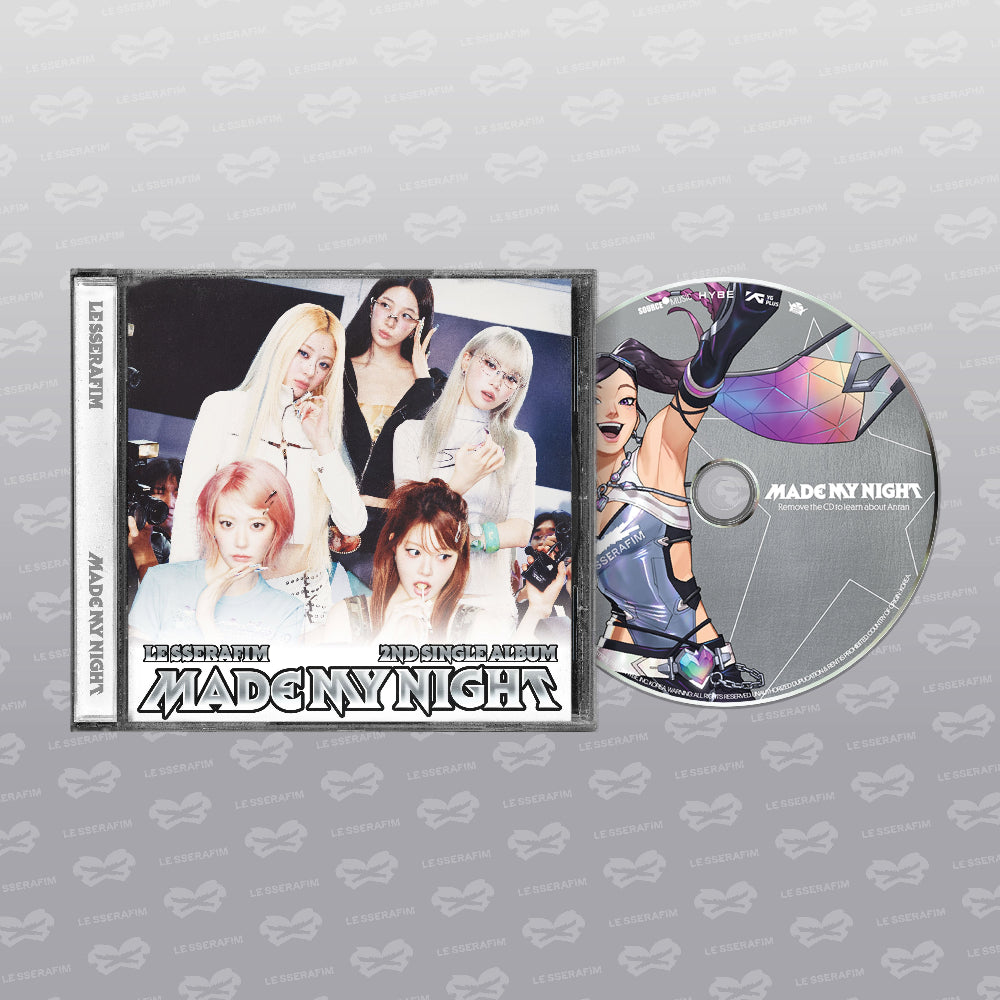 LE SSERAFIM Made My Night 2nd Single Album - Single CD Ver - LE SSERAFIM Ver - Main Image