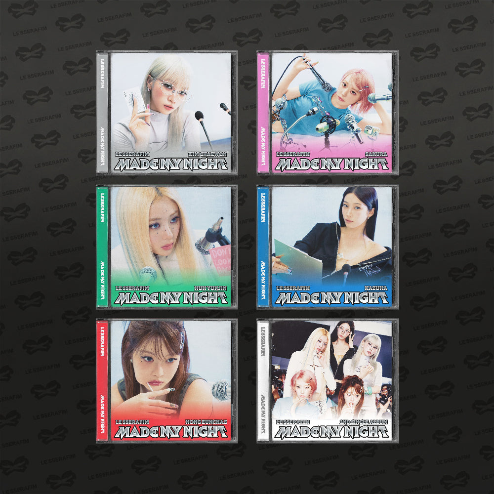 LE SSERAFIM Made My Night 2nd Single Album - Single CD Ver - main image