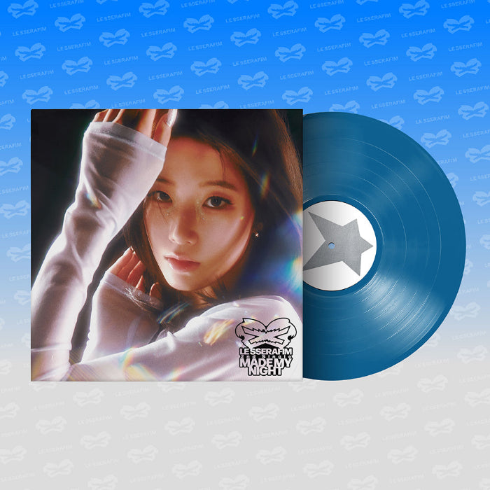 LE SSERAFIM Made My Night 2nd Single Album Vinyl Ver SKY BLUE Ver - main image