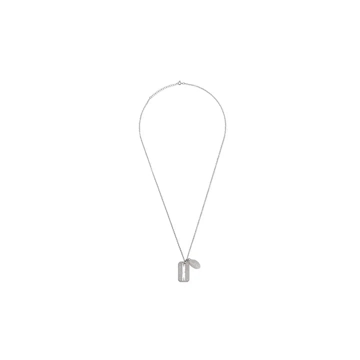 LE SSERAFIM Necklace Silver EASY CRAZY HOT 2025 TOUR Official MD - main image