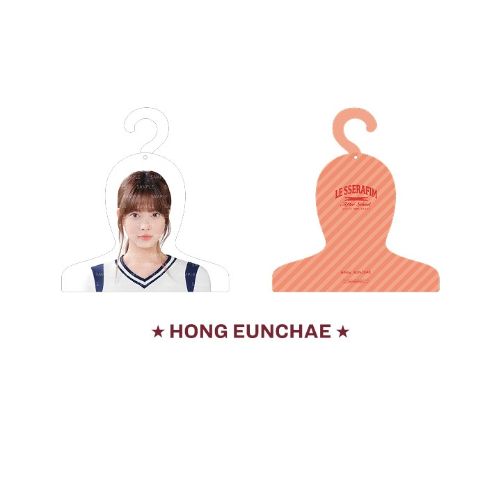 LE SSERAFIM Photo Hanger After School by FEARNOT Official MD - HONG EUNCHAE