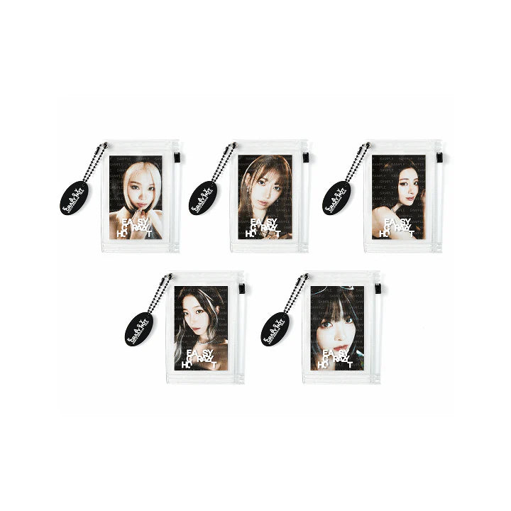 LE SSERAFIM Photocard Pouch Set EASY CRAZY HOT 2025 TOUR Official MD - main image
